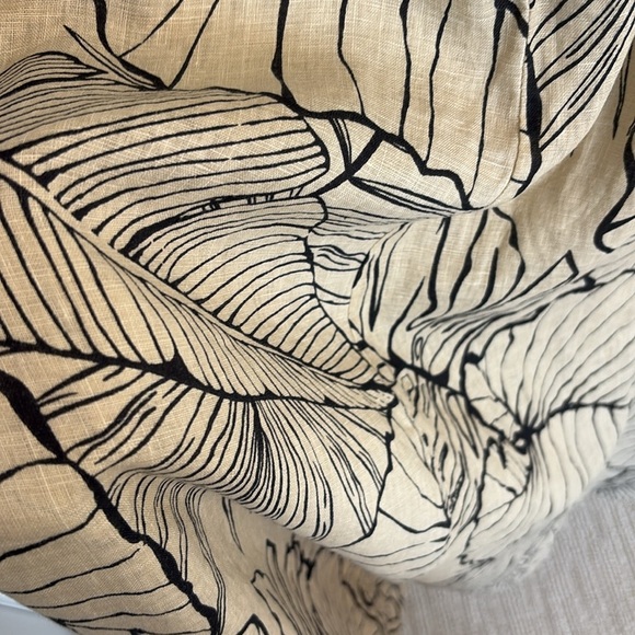 Dish Malta Palm Linen Halter Maxi Dress - Picture 10 of 12